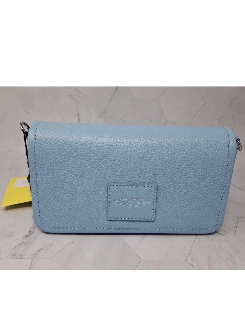 Marc Jacobs "The Mini Bag" - Light Blue - NWT 8x5x1 - Picture 3 of 8